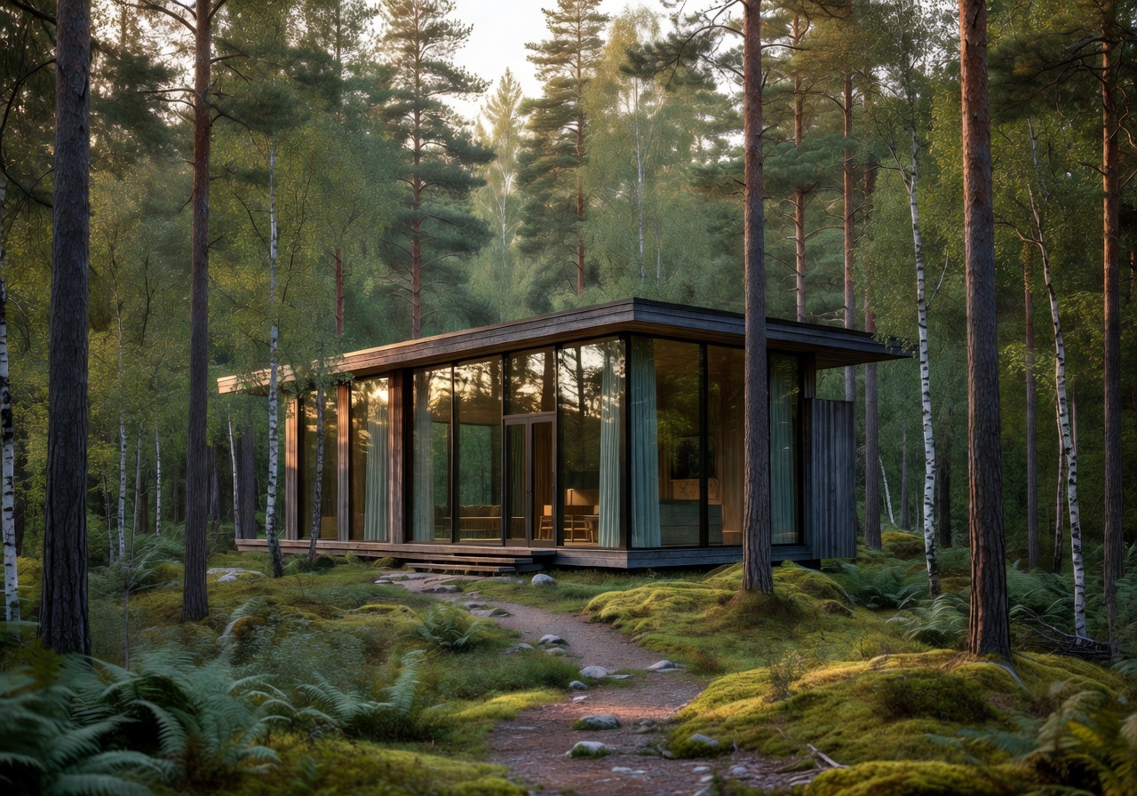 Forest Glass Retreat in Kuopio