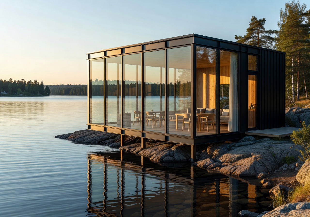 Lakeside Glass House in Tampere